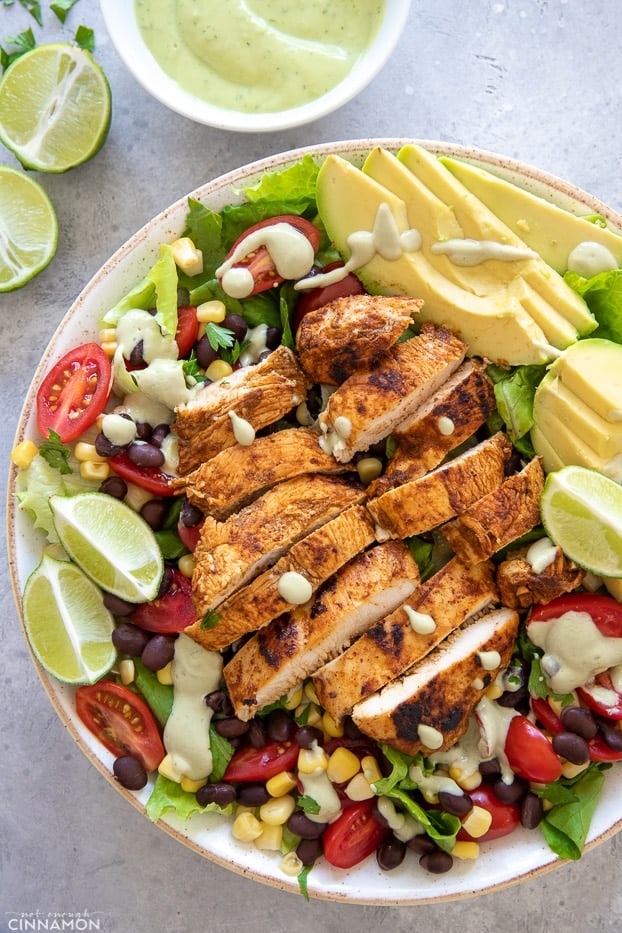 Southwestern Chicken Salad Recipe With Avocado Ranch Food 24h 1132